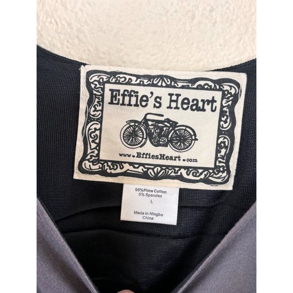 Effie's Heart Dress Womens Size Large Sleeveless Colorblock Sash Fit Flare Retro - Picture 2 of 5